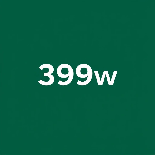 399w